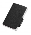 Mondraghi Men's Wallet - Elegance in Black Leather with Texture - 0