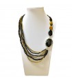 Della Rovere Women's Necklace with Onyx - 0