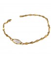 Chimento Bracelet - Tradition Gold Accents in 18K Yellow Gold with Medallion - 0