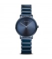 Bering Women's Watch - Ceramic Only Time 31 mm Matt Blue