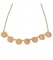 Collana Rue Des Mille da Donna - Alphabet Girocollo con Medagliette Forever