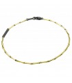 Bracciale Chimento - Tradition Gold Bamboo Classic in Oro Giallo e Oro Brunito 18 carati 19,5cm