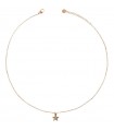 Rue Des Mille Necklace for Woman - Stardust with Star Pendant in White Zirconia Pavè