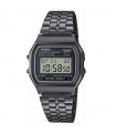 Casio Unisex Watch - Vintage Digital Multifunction 33 mm Black