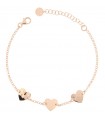 Bracciale Rue Des Mille da Donna - Goldenfall a Catena con Cuori