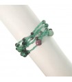 Rajola Bracelet for Woman - Jazz with Green Agate and Zoisite