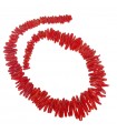 Rajola Thread for Women - Red Sardinian Coral with Gradation Domes