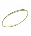Chimento Bracelet - Stardust Pavè in 18K Yellow Gold with 0.27 ct White Diamonds - 0