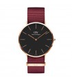 DANIEL WELLINGTON CLASSIC BLACK WATCH - 0