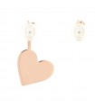 Rue Des Mille Earrings for Woman - I Sogni Son Desideri with Pearl and Heart Pendant