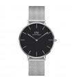 Daniel Wellington Men's Petite Sterling Black 36mm Watch - 0