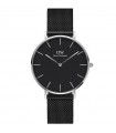 Orologio Daniel Wellington Petite - Ashfield Silver 36mm Nero da Donna