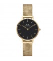 Daniel Wellington Woman's Watch - Petite Evergold 28mm Black - 0