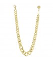Unoaerre Women's Necklace - Gold Chains with Scaled Curb Chain