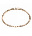 Chimento Bracelet - Tradition Gold Pomegranate in 18K Rose Gold with 0.03 ct Diamond - 18 cm - 0