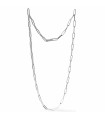 Unoaerre Women's Necklace - Classic Silver Chain