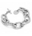 Unoaerre Women's Bracelet - Classic Silver with Forzatina Chain