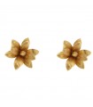 Marco Bicego Woman's Earrings - Paradise in 18K Yellow Gold with Flower - 0