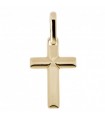 Chimento Unisex Pendant - Tradition Gold Sacred Images Cross in 18K Yellow Gold