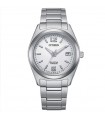 Citizen Ladies Watch - SuperTitanium Lady Eco-Drive 34mm Silver White - 0