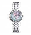 Orologio Citizen Donna - OF Lady Eco-Drive 29mm Argento Madreperla