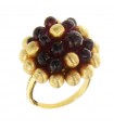 Marco Bicego Woman's Ring - Acapulco in 18K Yellow Gold with Rhodolite - 0