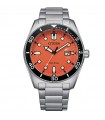 Citizen Men's Watch - Of Marine Eco-Drive 43mm Orange - 0