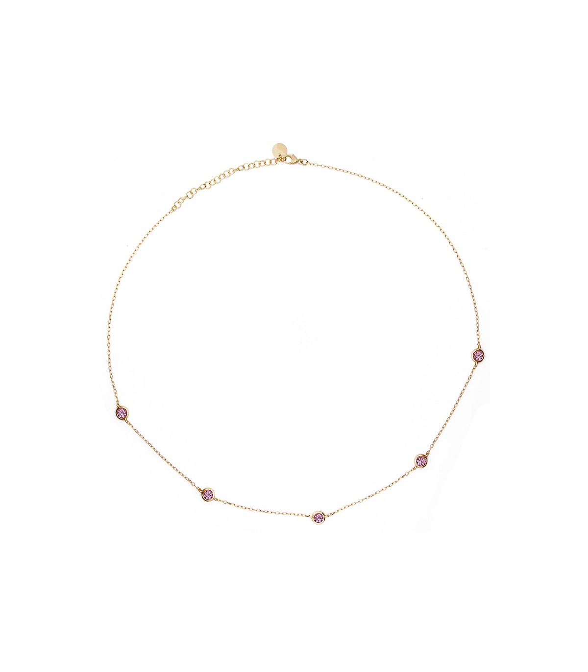 Collana Rue Des Mille-San Valentino-Rosè-Amore-Dettaglio Rosa-GRZCUOAMORE