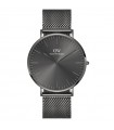 Daniel Wellington Men's Watch - Classic Mesh Graphite Only Time 40mm Grey