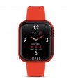 Smartwatch Ops! - Call Multifunzione 44x37mm Rosso
