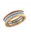 Chimento Ring - Forever Aeternitas in 18K Rose Gold Veretta with 1.22 ct White Diamonds - 0