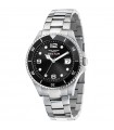 Sector Watch for Men - 230 Time and Date Silver 39mm Black