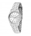 Orologio Sector da Donna - 230 Tempo e Data Silver 32mm con Cristalli agli Indici