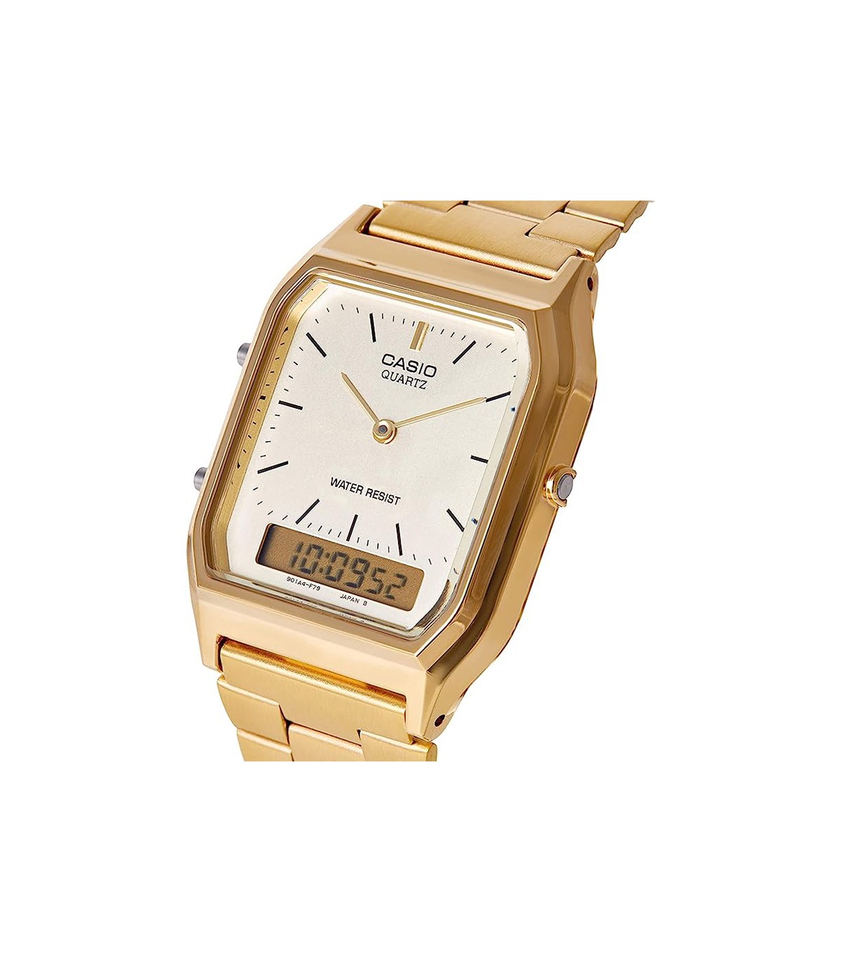 CASIO Vintage - orologio in acciaio e resina fondo oro - Iconic - Orologi  Shopping