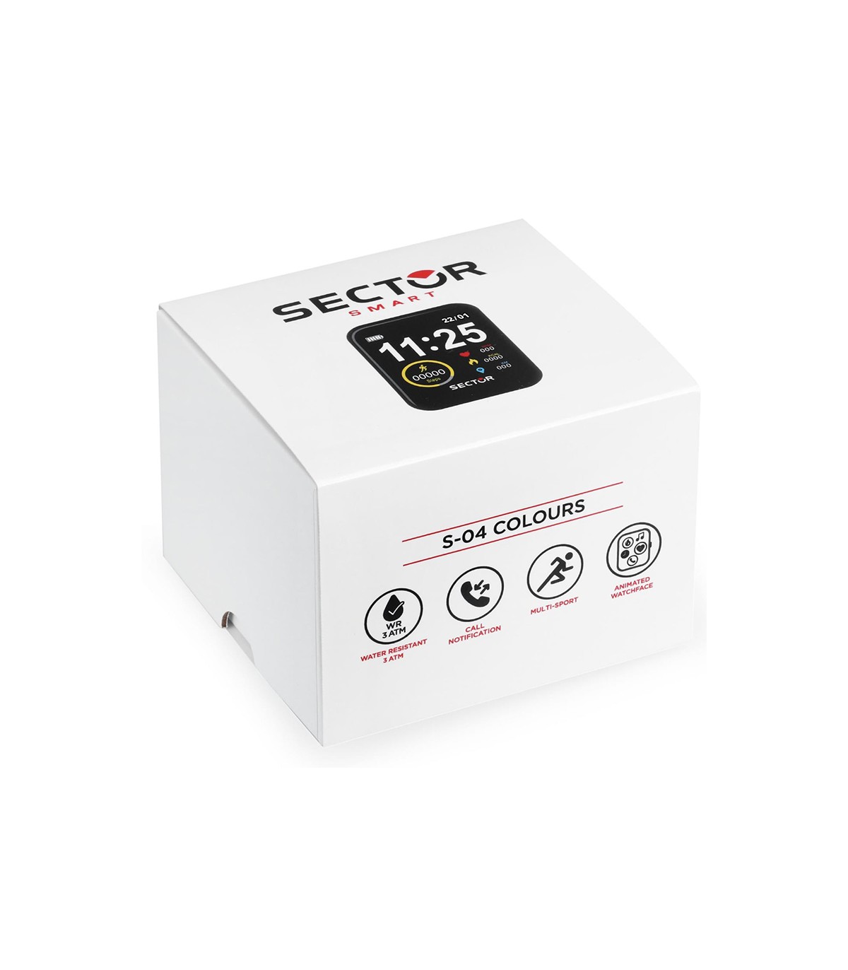 Sector S-04 smartwatch digitale blu R3253158006