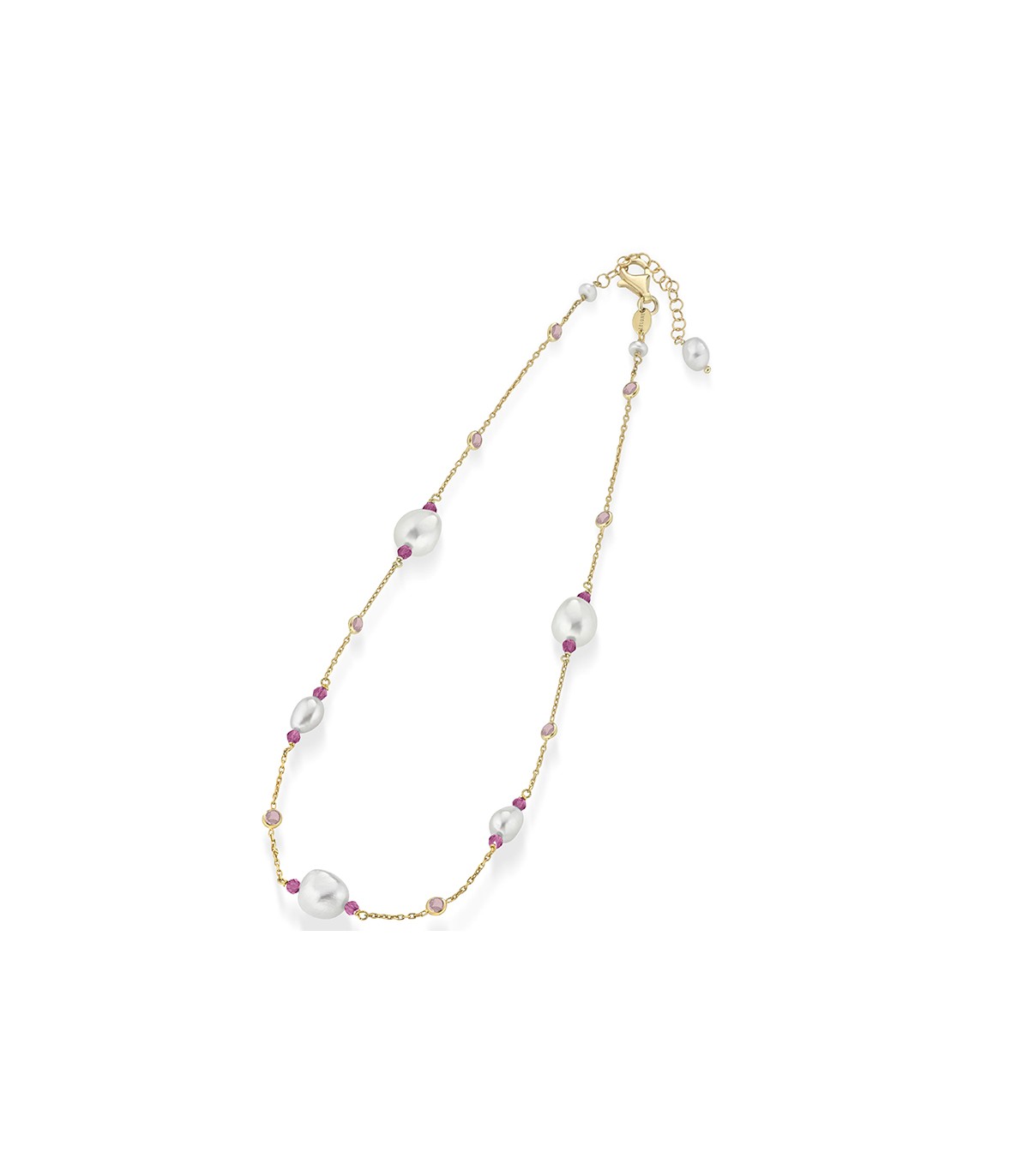 Coscia Pearl String Necklace - Australian South Seas - 0