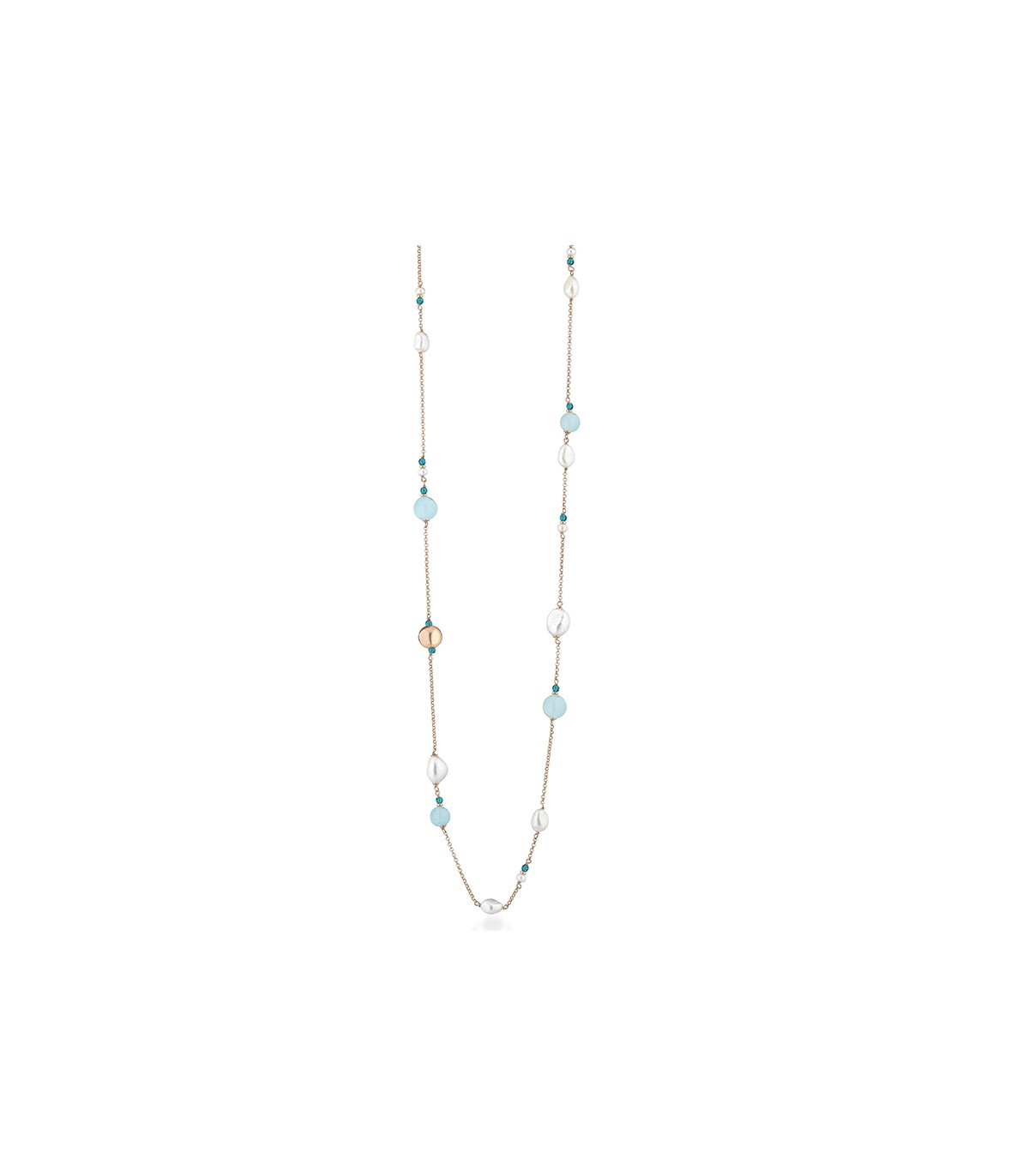 Coscia Pearl String Necklace - Australian South Seas - 0