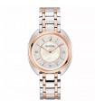 Bulova Ladies Watch - Duality Quartz 34mm Rose Gold Mother of Pearl Silver with Diamonds - 0