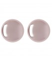 Bronzallure Woman's Earrings - Purity Rose Gold Round Button