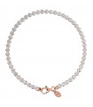 Bracciale Bronzallure da Donna - Altissima Tennis Rose Gold con Cubic Zirconia Misura S