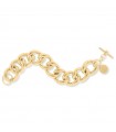 Unoaerre Woman's Bracelet - in Yellow Bronze Groumette Chain 20 cm - 0