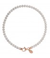 Bracciale Bronzallure da Donna - Altissima Tennis Rose Gold con Cubic Zirconia Misura L