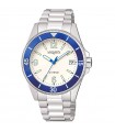 Vagary Men's Watch - Aqua39 Time and Date Silver 37mm White