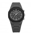 D1 Milano Men's Watch - Polychrono 40,5mm Black Blast Black Grey - 0