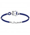 Bracciale Zancan per Uomo - Regata in Kevlar Blu con Ancora