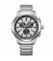 Citizen Men's Watch - Super Titanium Chronograph Eco-Drive 43mm White Black - 0