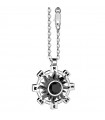 Zancan Man's Necklace with  Sun Pendant - 0