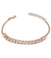 Bracciale Buonocore - Groumette in Oro Rosa 18 carati con Diamanti Naturali 0,80ct