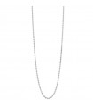 Unoaerre Woman's Necklace - White Bronze Long Chain 92 cm - 0