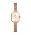 Orologio Daniel Wellington da Donna - Quadro Mini Melrose Rose Gold 15,4x18,2mm Champagne